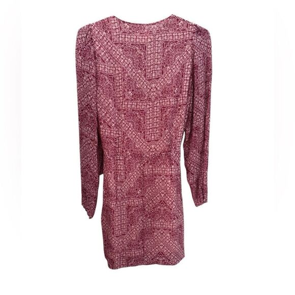 Sezane Noemia Dress Mosaic Print Size 34 - Picture 5 of 9